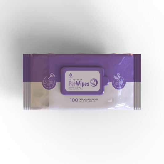 Extra Large Pet Wipes - Lavender Scented (100 count)