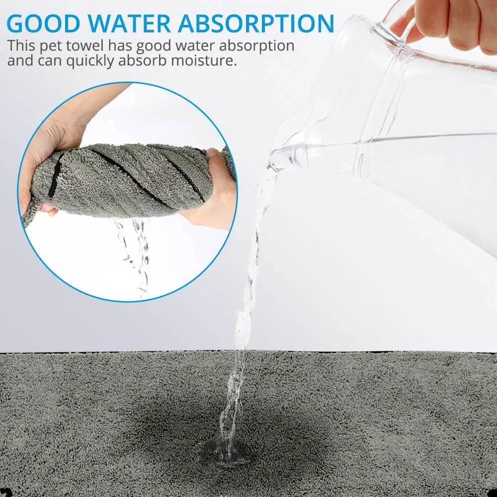 Super Absorbent Pet Bath Towel
